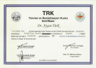 Uzm. Dr. Ayşen Türk Spor Hekimliği sertifikası
