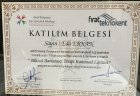 Klinik Psikolog  Eda Erkan Psikoloji sertifikası