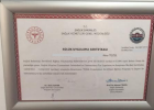 Op. Dr. Mine Tüzel Kadın Hastalıkları ve Doğum sertifikası