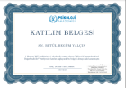 Psk. Betül Begüm Yalçın Psikoloji sertifikası