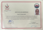 Dr. Engin Çelik Medikal Estetik Tıp Doktoru sertifikası