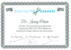 Dr. Işınay Ünal Geleneksel ve Tamamlayıcı Tıp sertifikası