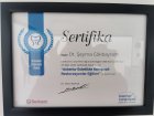 Dt. Şeyma Gök Bayram Diş Hekimi sertifikası