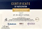 Op. Dr. Mesut Çaynak Genel Cerrahi sertifikası