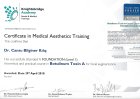 Uzm. Dr. Dt. Cansu Bilginer Kılıç Diş Hekimi sertifikası