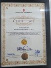 Op. Dr. Ramazan Acıroğlu Genel Cerrahi sertifikası