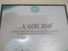 Dyt. M.Hayri Yusuf Diyetisyen sertifikası