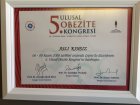 Uzm. Dyt. Aslı Kınsız Diyetisyen sertifikası