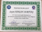 Dyt. Hakan Serttaş Diyetisyen sertifikası