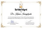 Op. Dr. Kenan İsmayılzada Genel Cerrahi sertifikası