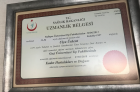 Op. Dr. Ulya Üskent Kadın Hastalıkları ve Doğum sertifikası