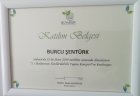 Uzm. Dyt. Burcu Şentürk Diyetisyen sertifikası