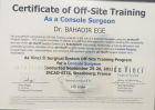 Prof. Dr. Bahadır Ege Genel Cerrahi sertifikası
