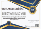 Uzm. Kl. Psk. Sezin Çelikkanat Mısırlı Psikoloji sertifikası