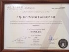 Doç. Dr. Nevzat Can Şener Üroloji sertifikası