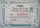 Uzm. Psk. Deniz Kıyak Şen Psikoloji sertifikası