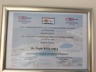 Dr. Öğr. Üyesi Özgür Başlarlı Diş Hekimi sertifikası