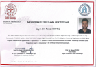 Dr. Necat Bıkmaz Geleneksel ve Tamamlayıcı Tıp sertifikası
