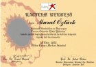 Op. Dr. Mustafa Murat Öztürk Plastik Rekonstrüktif ve Estetik Cerrahi sertifikası