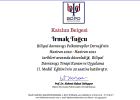 Uzm. Kl. Psk. Irmak Tuğcu Psikoloji sertifikası