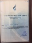 Fzt. M. Ergun Kayıran Fizyoterapi sertifikası