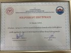 Op. Dr. Bahadır Codal Kadın Hastalıkları ve Doğum sertifikası