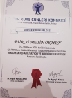 Doç. Dr. Burcu Metin Ökmen Fiziksel Tıp ve Rehabilitasyon sertifikası