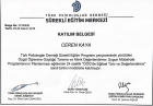 Uzm. Kl. Psk. Ceren Kaya Psikoloji sertifikası