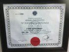 Op. Dr. Emine Aylin Totan Kadın Hastalıkları ve Doğum sertifikası