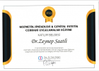 Op. Dr. Zeynep Korkmaz Kadın Hastalıkları ve Doğum sertifikası