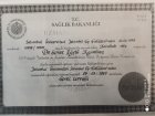 Prof. Dr. Servet Rüştü Karahan Genel Cerrahi sertifikası
