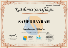 Psk. Dan. Samed Bayram Psikolojik Danışman sertifikası