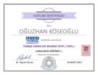 Uzman Dil ve Konuşma Terapisti Oğuzhan Köseoğlu Psikolojik Danışman sertifikası