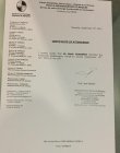 Prof. Dr. Melih Çekinmez Beyin ve Sinir Cerrahisi sertifikası