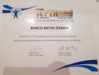 Doç. Dr. Burcu Metin Ökmen Fiziksel Tıp ve Rehabilitasyon sertifikası