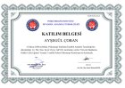 Psk. Ayşegül Ayvaz Psikoloji sertifikası