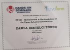 Fzt. Damla Bestelci Fizyoterapi sertifikası