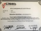 Uzm. Psk. İbrahim Erdoğan Psikoloji sertifikası