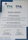 Psk. Belçim Akbay Psikoloji sertifikası