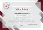 Psk. Esra Bakat Baraner Psikoloji sertifikası