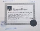 Prof. Dr. Mustafa Feridun Koşar Kardiyoloji sertifikası