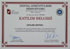 Dt. Ceylan Saygılı Diş Hekimi sertifikası
