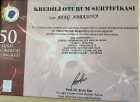 Uzm. Dr. Afag ABBASOVA Nöroloji (Beyin ve Sinir Hastalıkları) sertifikası