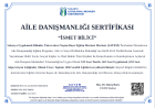 Aile Danışmanı İsmet Bilici Aile Danışmanı sertifikası