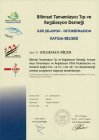 Uzm. Dr. Bilgehan Biçer Fiziksel Tıp ve Rehabilitasyon sertifikası