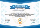 Dyt. Tuğçenur Şahin Diyetisyen sertifikası