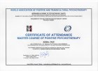Uzm. Psk. Dan. Kübra İpçi Psikoloji sertifikası