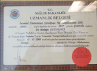 Doç. Dr. Mehmet Çetinkaya Üroloji sertifikası