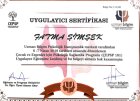 Uzm. Kl. Psk. Fatma Şimşek Psikoloji sertifikası