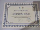 Uzman Aile Danışmanı Fatma Zehra Çavdar Aile Danışmanı sertifikası